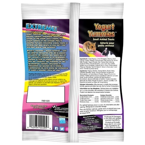Extreme! Yogurt Yummies Small Animal Treats