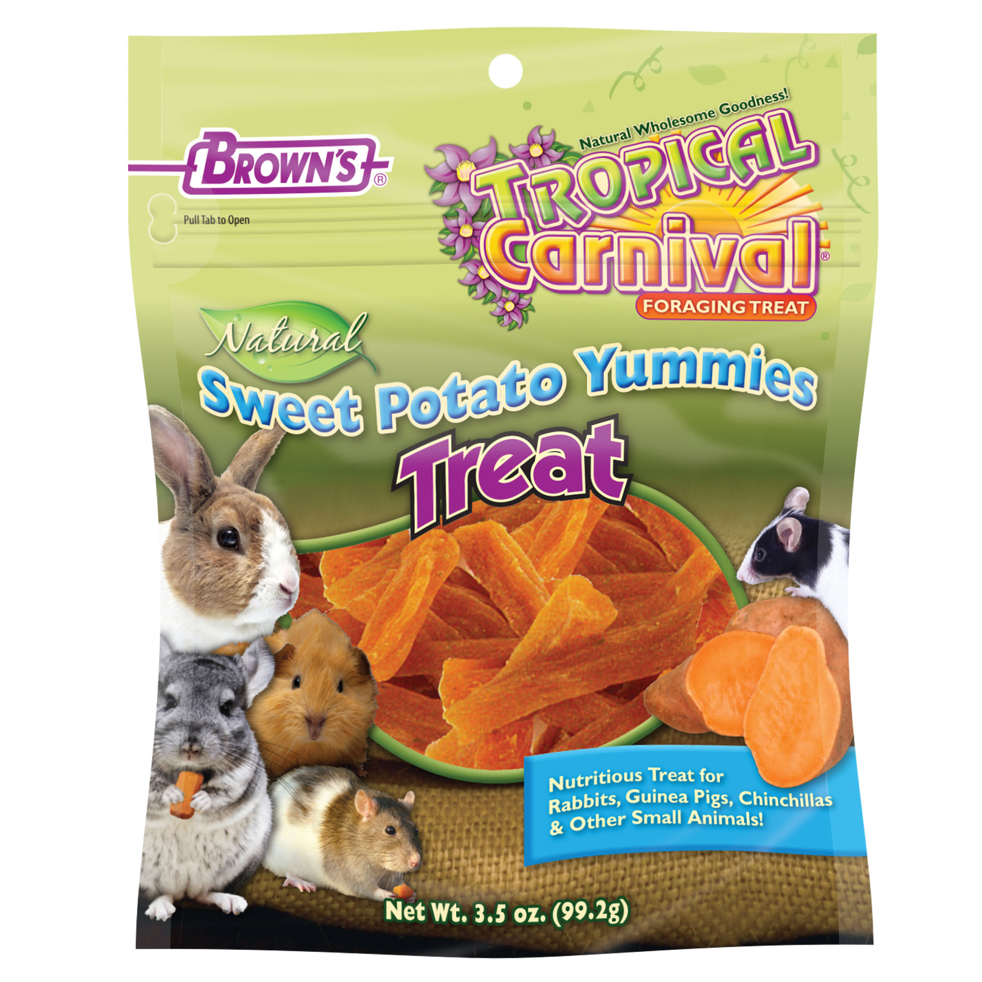Tropical Carnival® Natural Sweet Potato Yummies . Brown's | Wholesale  Small Animal & Bird Seed Suppliers