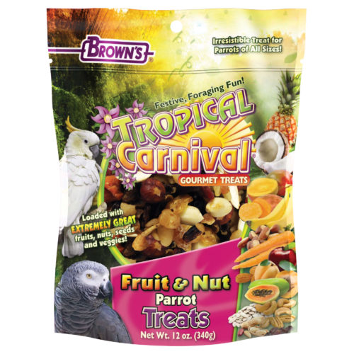Tropical Carnival Gourmet Treats Fruit & Nut Parrot Treats
