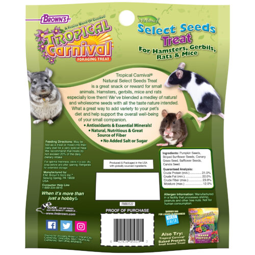 Tropical Carnival® Natural Select Seeds Treat