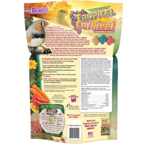 1.5 lb. Tropical Carnival® Canary & Finch Food