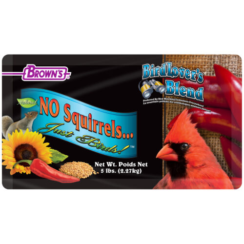 Bird Lover’s Blend® No Squirrels…Just Birds!™ with Sunflower Seeds