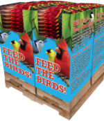 264 pc. - 4 lb. Song Blend® Dark Oil Sunflower Seeds Quad Bin-0
