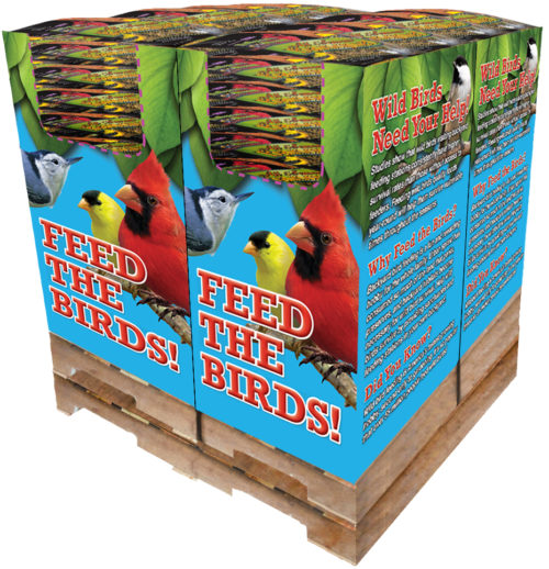 200 pc. - 10 lb. Bird Lover's Blend® All Seasons! Banquet Quad Bin-0