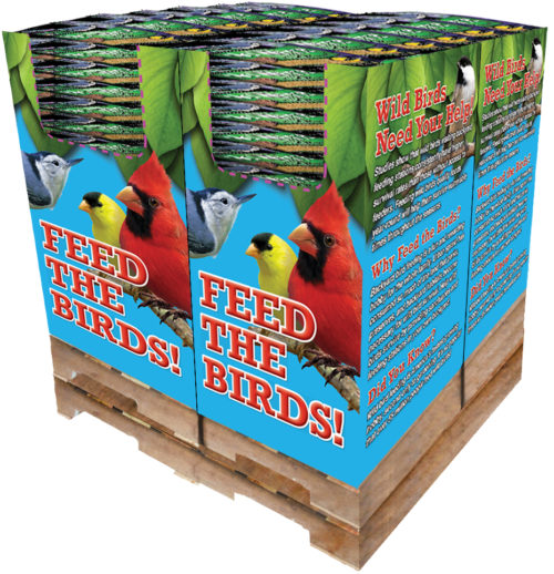 280 pc. - 7 lb. Bird Lover’s Blend® No Waste Blend Quad Bin-0