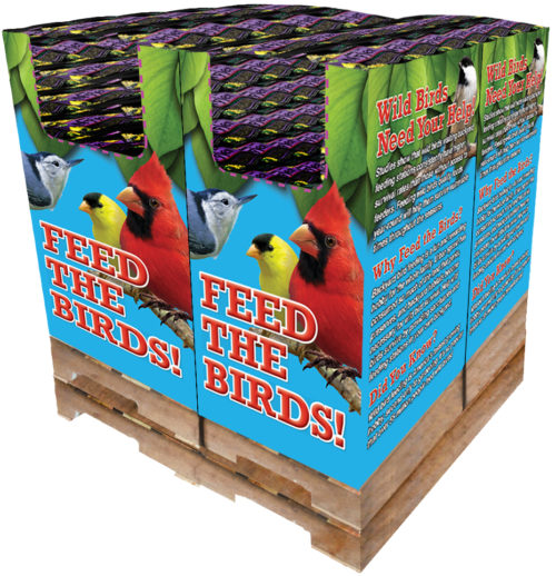 240 pc. - 5 lb. Song Blend® Nyjer® (Thistle Seed) Quad Bin-0