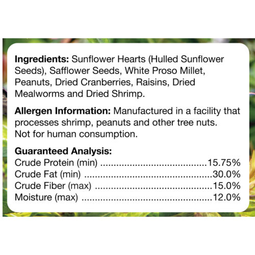 5 lb. Bird Lover's Blend® Nuts, Berries & Bugs!