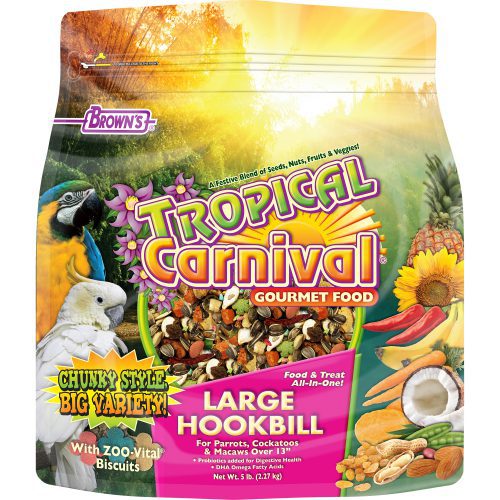 Tropical Carnival® Gourmet Large Hookbill Food
