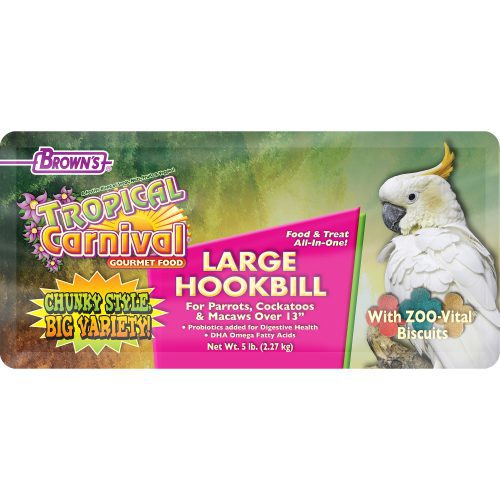 Tropical Carnival® Gourmet Large Hookbill Food