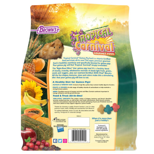 Tropical Carnival® Gourmet Guinea Pig Food