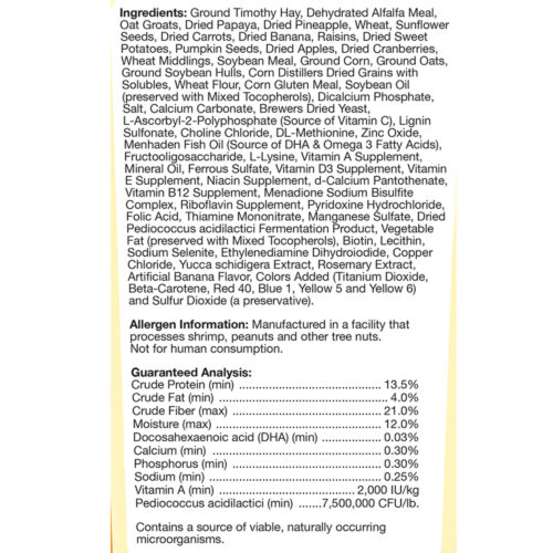 Tropical Carnival® Gourmet Pet Rabbit Food