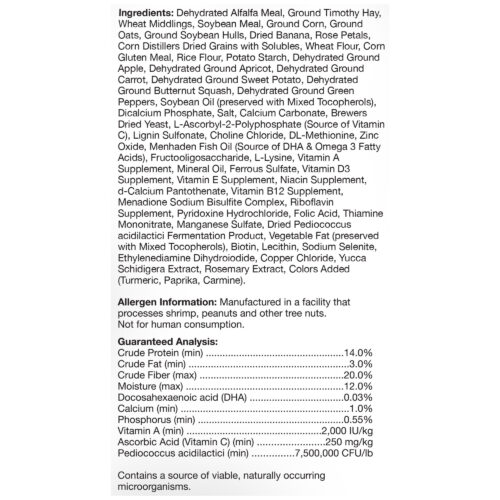 Tropical Carnival® Natural Guinea Pig Fortified Daily Diet