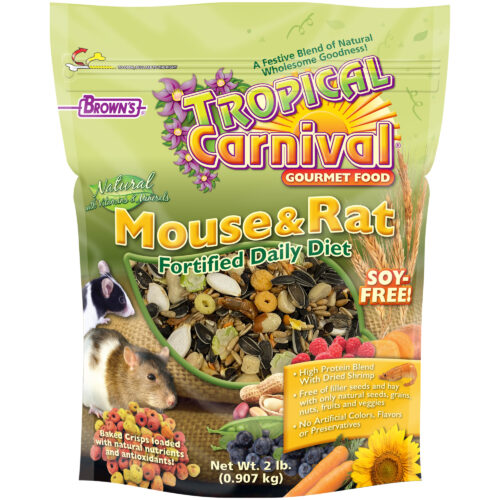 Tropical Carnival® Natural Pet Mouse & Rat Fortified Daily Diet