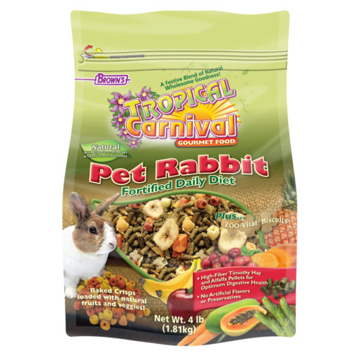 Tropical Carnival® Natural Pet Rabbit Fortified Daily Diet