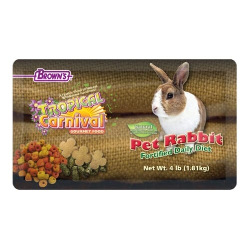 Tropical Carnival® Natural Pet Rabbit Fortified Daily Diet