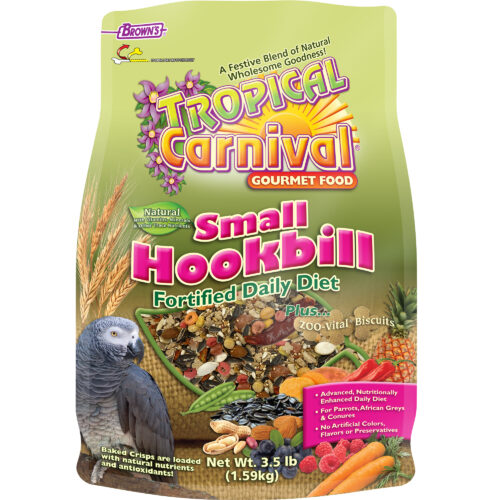 Tropical Carnival® Natural Small Hookbill Fortified Daily Diet