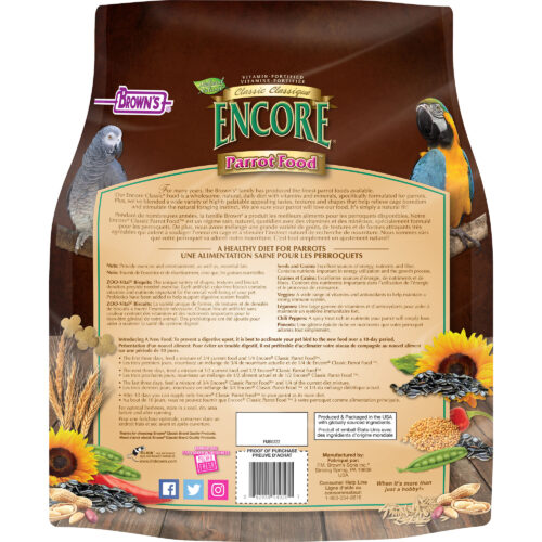Encore® Classic Natural Parrot Food