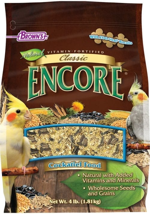 Encore® Classic Natural Cockatiel Food