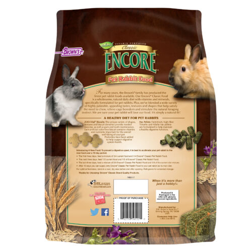 Encore® Classic Natural Pet Rabbit Food