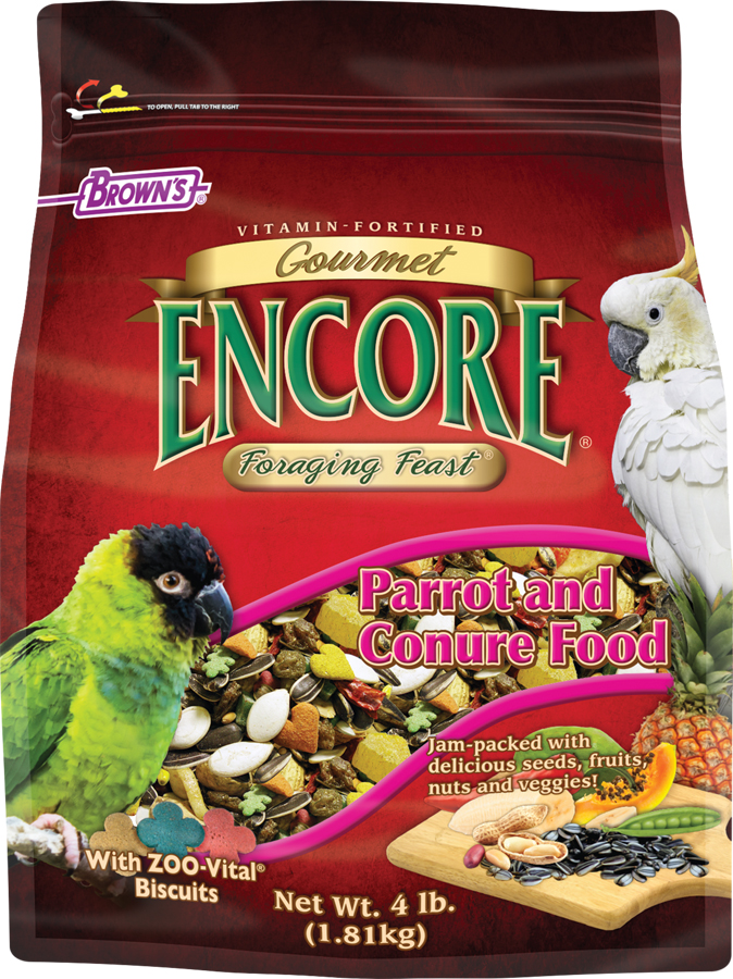 extreme gourmet parrot food