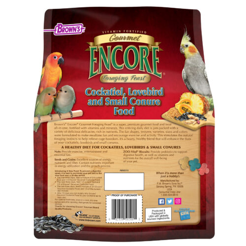 Encore® Gourmet Foraging Feast® Cockatiel Food