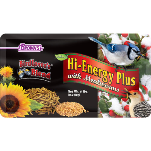 Bird Lover’s Blend® Hi-Energy Plus™ with Mealworms