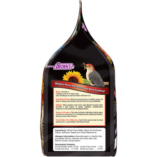Bird Lover’s Blend® Hi-Energy Plus™ with Mealworms