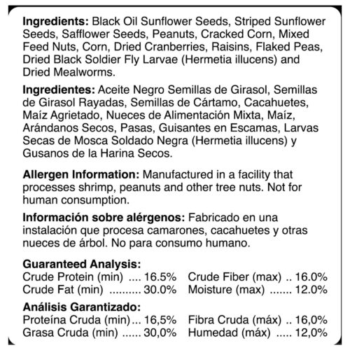 Bird Lover’s Blend® Woodpecker & Songbird Trail Mix™