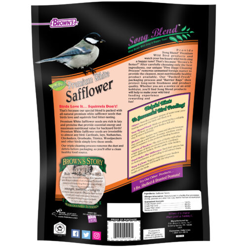 Song Blend® Premium White Safflower Seeds