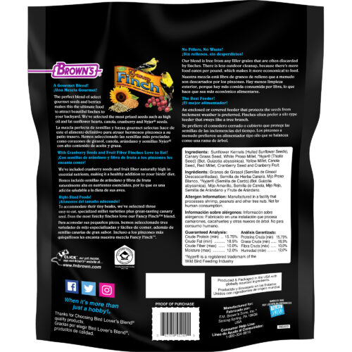 Bird Lover’s Blend® Fancy Finch with Cranberries