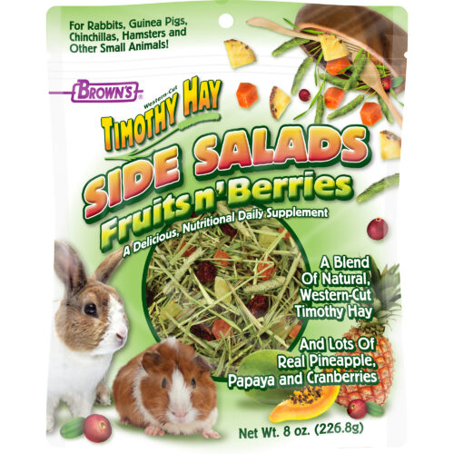 Timothy Hay Side Salads Fruits & Berries