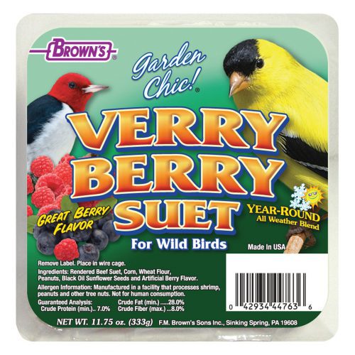 Garden Chic!® Verry Berry Suet Cake