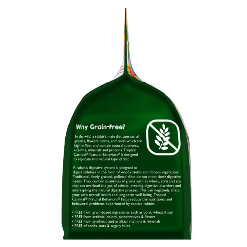 Tropical Carnival® Natural Behaviors® Pet Rabbit Grain-Free Daily Diet