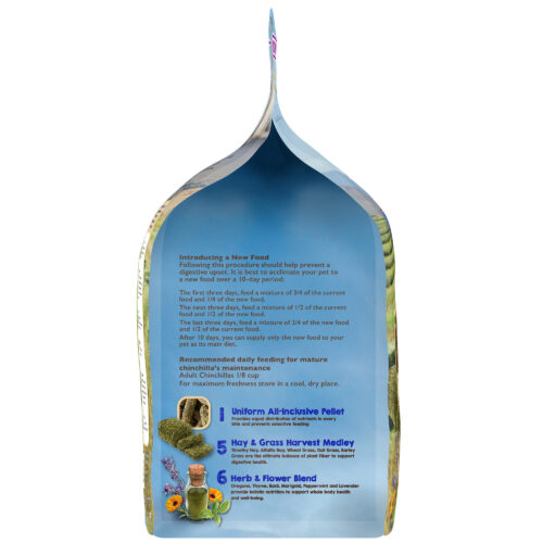 Tropical Carnival® Natural Behaviors Foraging Pellets Adult Chinchilla Daily Diet 3 lb.
